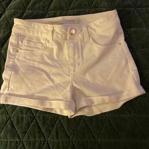 White shorts